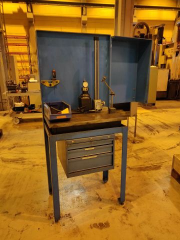 470794-1 Work desk with height measuring dimensions Trimos TVM 600