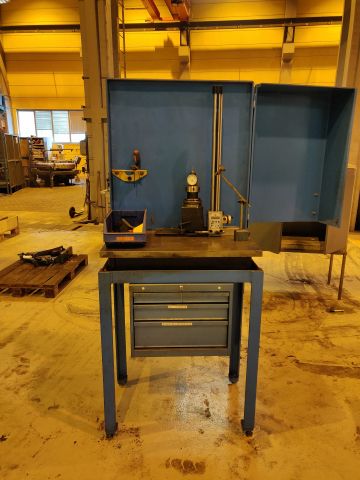 470794-2 Work desk with height measuring dimensions Trimos TVM 600