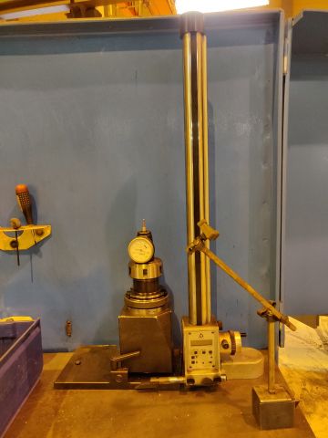 470794-3 Work desk with height measuring dimensions Trimos TVM 600