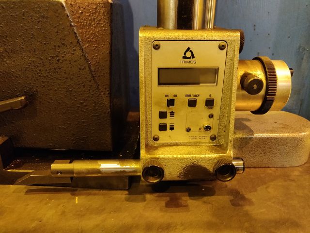 470794-4 Work desk with height measuring dimensions Trimos TVM 600