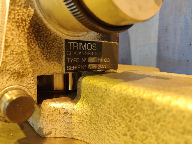 470794-6 Work desk with height measuring dimensions Trimos TVM 600