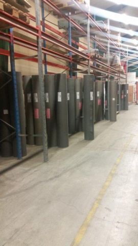 484842-1 Stort parti med DLW Flooring Linoleumgolv och tillhörande svetstråd