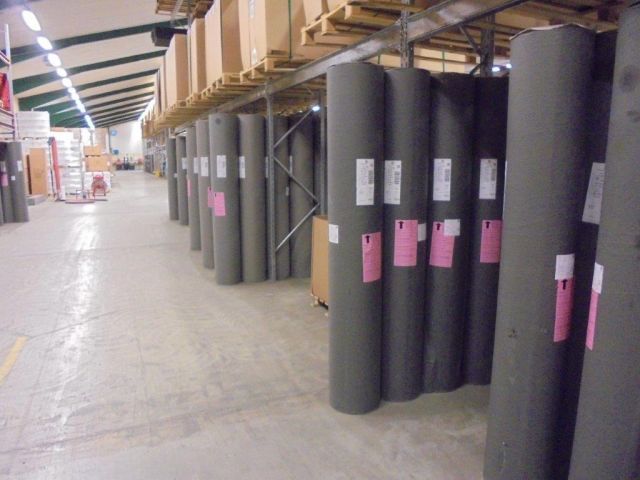 484842-6 Stort parti med DLW Flooring Linoleumgolv och tillhörande svetstråd