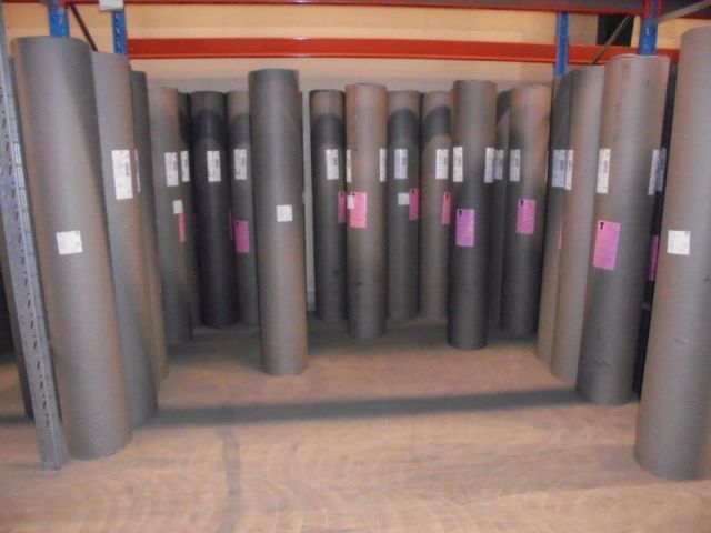 484842-2 Stort parti med DLW Flooring Linoleumgolv och tillhörande svetstråd