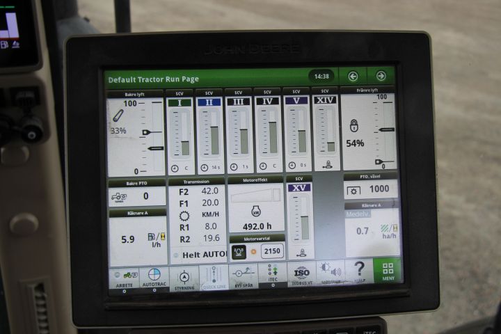 482381-20 Tractor John Deere 7290R -16 (492 h)