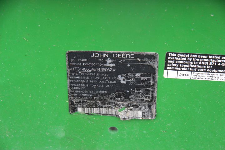 482383-8 Lawn mowers John Deere 1435 4WD -14