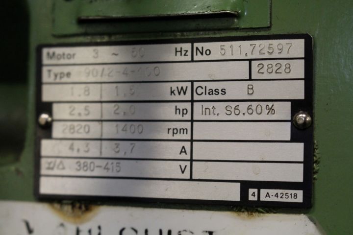 483992-4 Pillar drill brave UBM -87