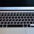 484930-3 Apple MacBook Air A1466, russian keyboard