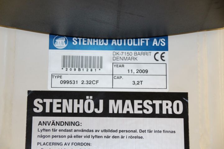 482222-6 Autolift Stenhøj