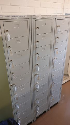 485053-3 Cabinet with lockers