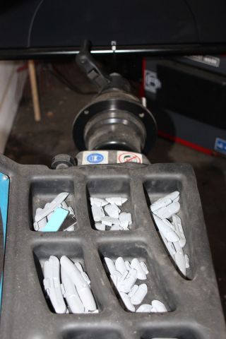 482290-9 Tire balancing machine Hofmann Geodyna 960