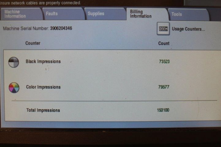 485203-22 Multifunction Printer Xerox Workcentre 7530