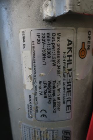 483669-6 High Pressure Compressor MAX AKHL 1230 E