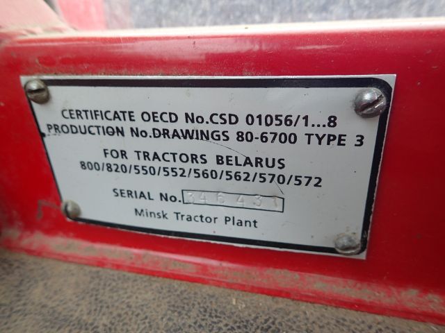 453297-97 BELARUS MTZ 562 Reg: HFO119