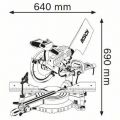485143-6 Sliding Mitre Saw, Bosch GCM 10 SD Professional. Unused in original packaging