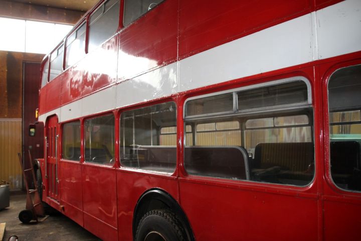 482323-24 London bus Bristol Lodekka -1966