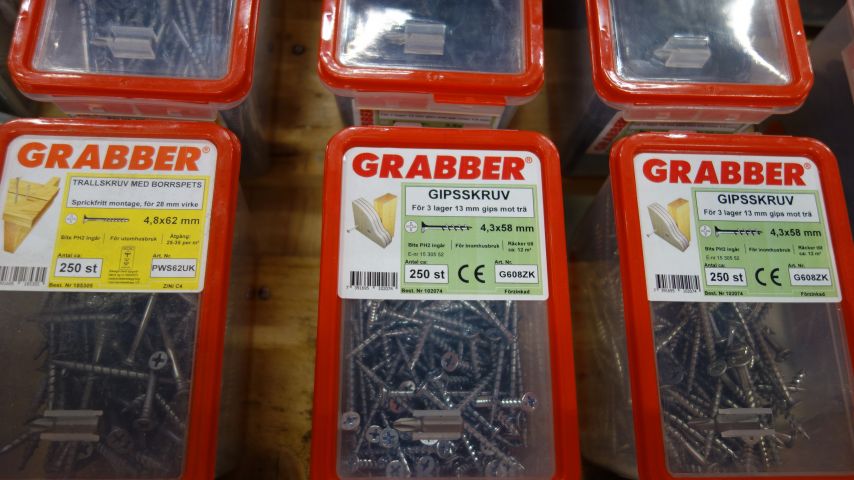 483813-10 Grabber and Essve Screw Assortment