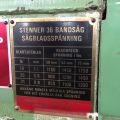 485603-5 Band saw Stenner 36