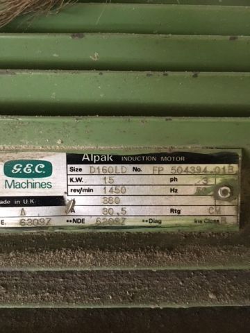 485603-6 Band saw Stenner 36