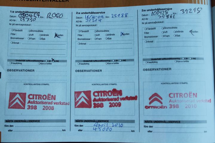 433605-26 Lemon Berlingo Family II 1.6i (110hk) 2007