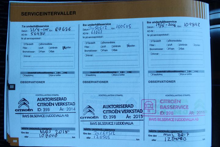 433605-28 Lemon Berlingo Family II 1.6i (110hk) 2007