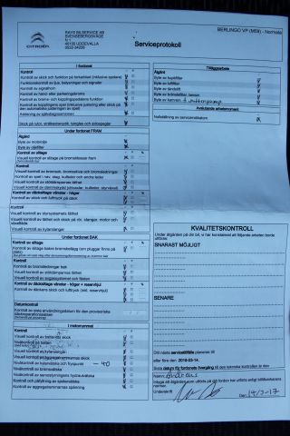 433605-29 Lemon Berlingo Family II 1.6i (110hk) 2007