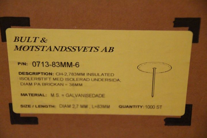 485409-14 Bultsvetsar, Spirit HBS Insulation Welder with Insulation Spikes