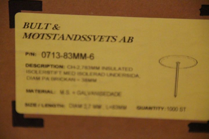 485409-15 Bultsvetsar, Spirit HBS Insulation Welder with Insulation Spikes