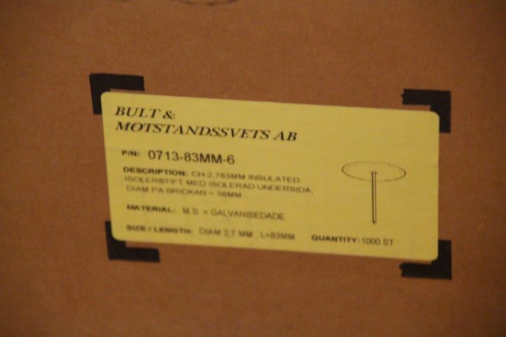 485409-16 Bultsvetsar, Spirit HBS Insulation Welder with Insulation Spikes