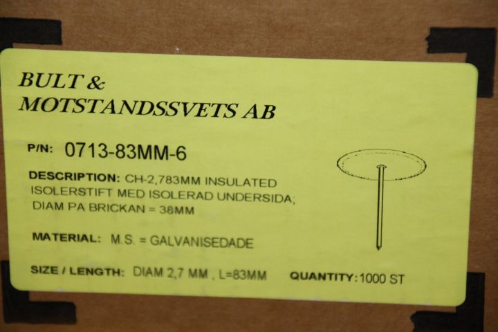 485409-18 Bultsvetsar, Spirit HBS Insulation Welder with Insulation Spikes