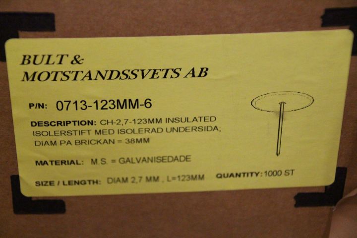 485409-19 Bultsvetsar, Spirit HBS Insulation Welder with Insulation Spikes