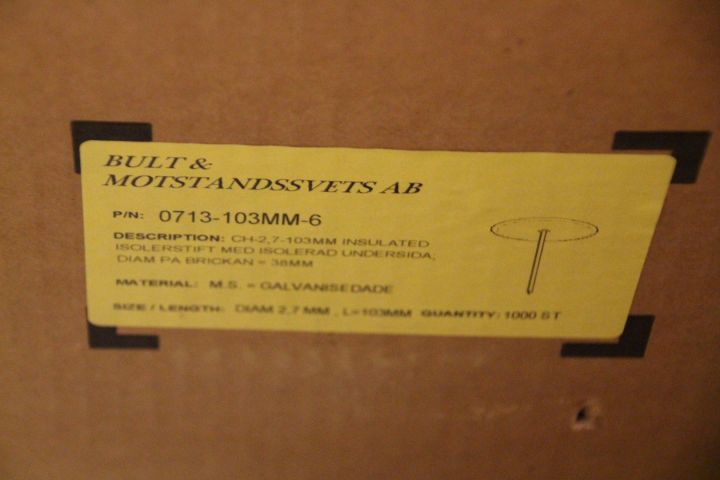 485409-21 Bultsvetsar, Spirit HBS Insulation Welder with Insulation Spikes