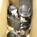 485490-4 Kitchen Utensils, Microwave, Coffee Maker, Dishware, Lamps