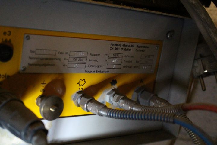 486072-4 Powder gun, Gema, 701-6