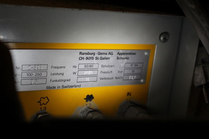 486072-6 Powder gun, Gema, 701-6