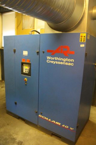 486085-1 Compressor Worthington, RLR60V7, tank, dryer