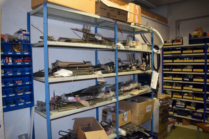 386604-2 Large spare parts store for restaurant machines