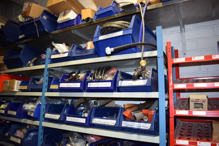 386604-9 Large spare parts store for restaurant machines