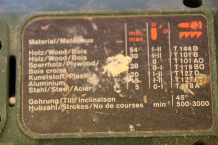 482333-3 Jigsaw Bosch PST 54 PE, works for testing.