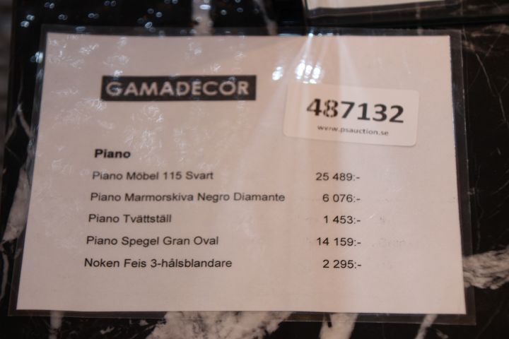 487132-12 Bathroom furniture Gamadecor