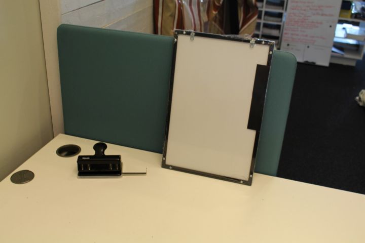 486924-5 Office workplace, desk, chair, EFG