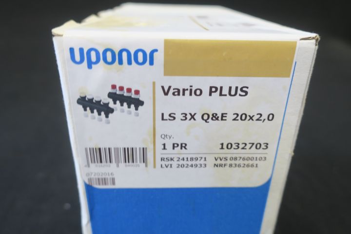 487615-2 Distributor for underfloor heating Uponor Vario Plus LS 3XQ & E 20x2.0