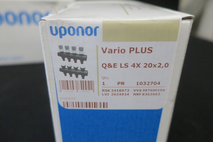 487618-3 Distributor for underfloor heating Uponor Vario Plus Q & E LS 4x 20x2.0 (2 pcs)
