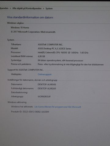 465451-5 Stationary Computer ASUS