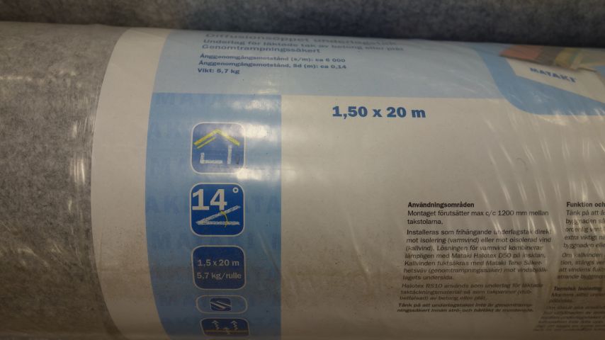 486425-6 9 st Mataki Halotex RS10, 1.5 x 20m