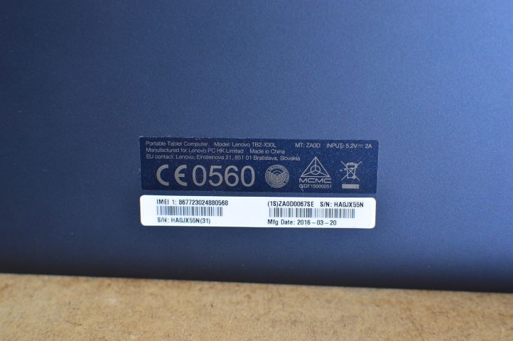 488466-4 Tablet Lenovo Tab 2-X30L