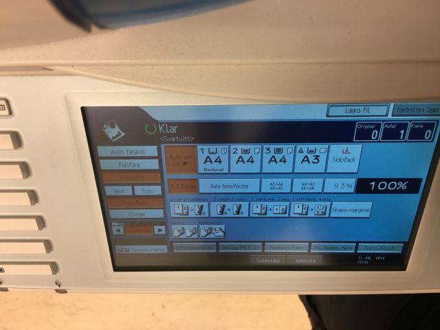 488726-4 Multifunction Printer Gestetner MPC 3501