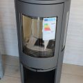 486122-1 Woodburning stove Contura 556, gray, new demoex