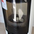 486123-4 Woodburning stove Contura 510, white, new demoex