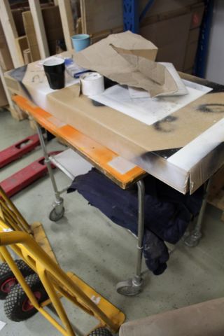 486181-4 Magasinskärra, 2 st, lagervagn